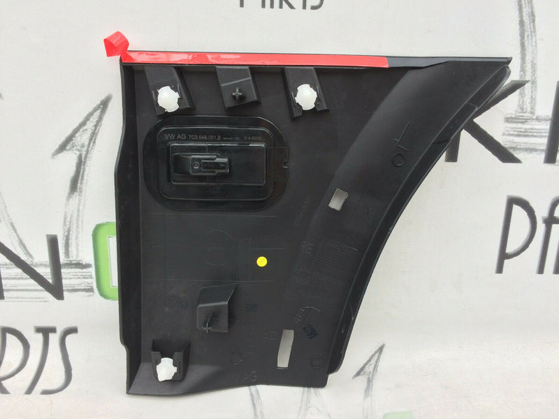 VW CRAFTER 7C 2018 REAR TRIM MOULDING RIGHT SIDE PROTECTIVE PANEL 7C0853536 .