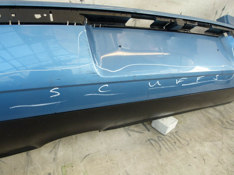 VW POLO 6Q 2001-2004 BLUE REAR BUMPER GENUINE 6Q6807421 / 6Q6807521