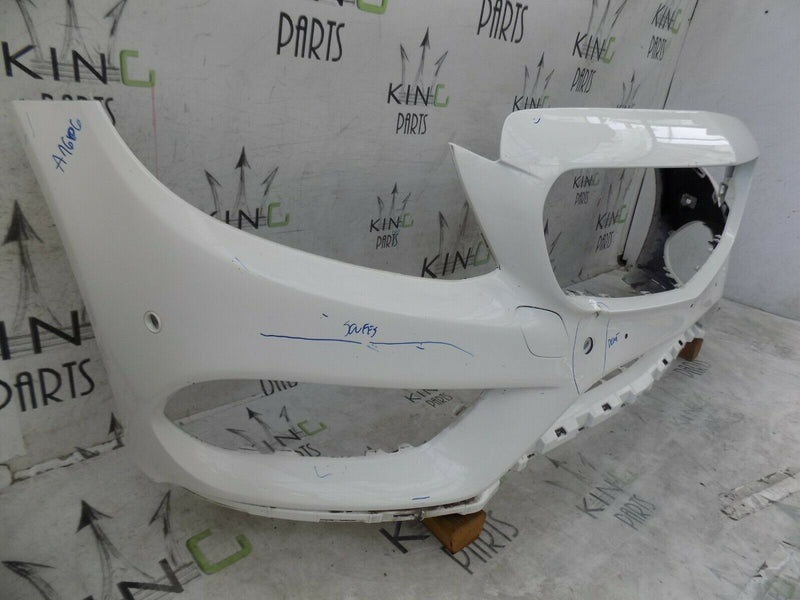 MERCEDES C CLASS A205 W205 W 205 2014-2016 FRONT BUMPER GENUINE WHITE