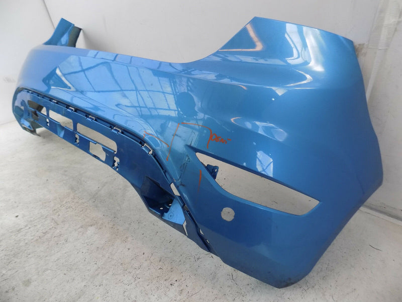 FORD FIESTA VI MK6 MK7 2008-2014 BLUE REAR BUMPER GENUINE 8A61-17K823