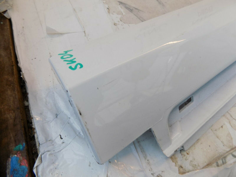AUDI A6 C8 4K 2018-ON LEFT SIDE SKIRT SILL COVER WHITE 4K0853855