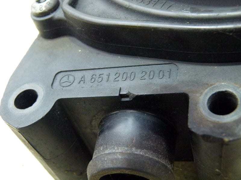 MERCEDES C W204 2007-2011 ENGINE COOLANT WATER PUMP GENUINE A6512002001