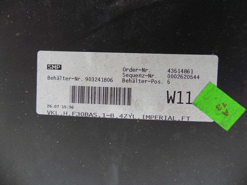 BMW 3 SERIES F30 2012 2013 2014 4ZYL SALOON BLACK REAR BUMPER 15857711 (9428)