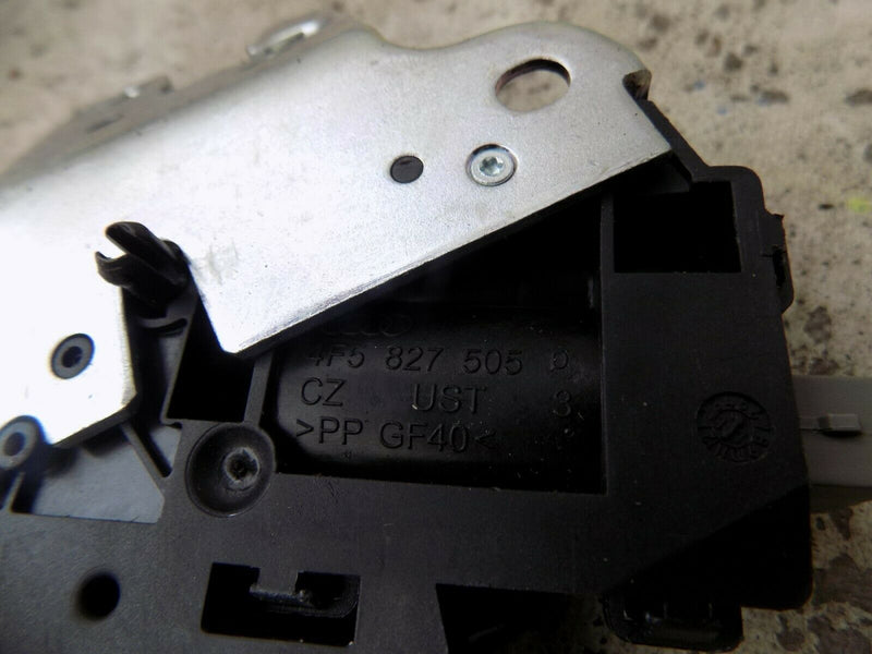 AUDI A4 B8 TFSI 2009-2015 BOOTLID LOCK CATCH MECHANISM 4F5827505D