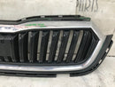 SKODA OCTAVIA 4 MK4 2020-ON FRONT BUMPER GRILLE GENUINE 5E3853343