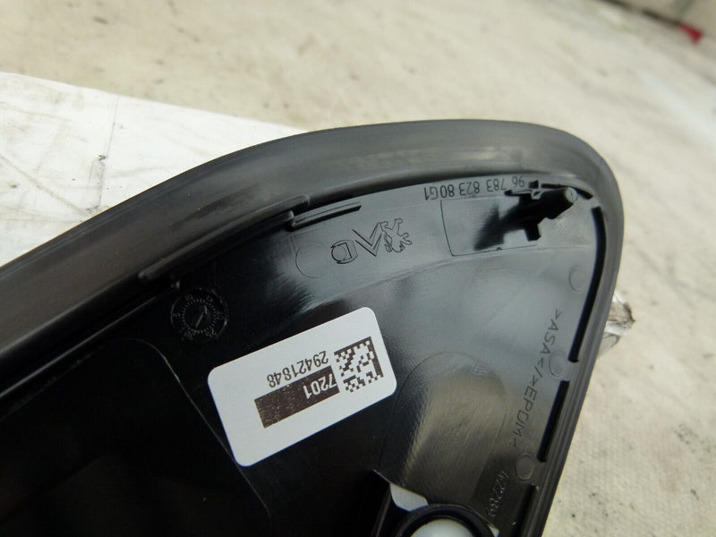 PEUGEOT 2008 II 2019-ON LEFT WING MIRROR MOULDING GENUINE 9678382380 S102-17