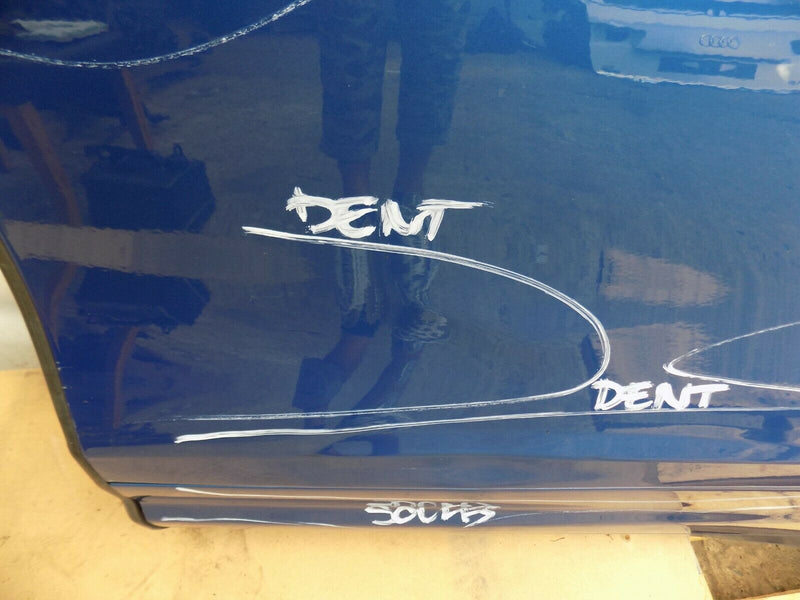 VW TOUAREG 7P 2010-2018 REAR PASSANGER LEFT DOOR PANEL BLUE 7P0833311