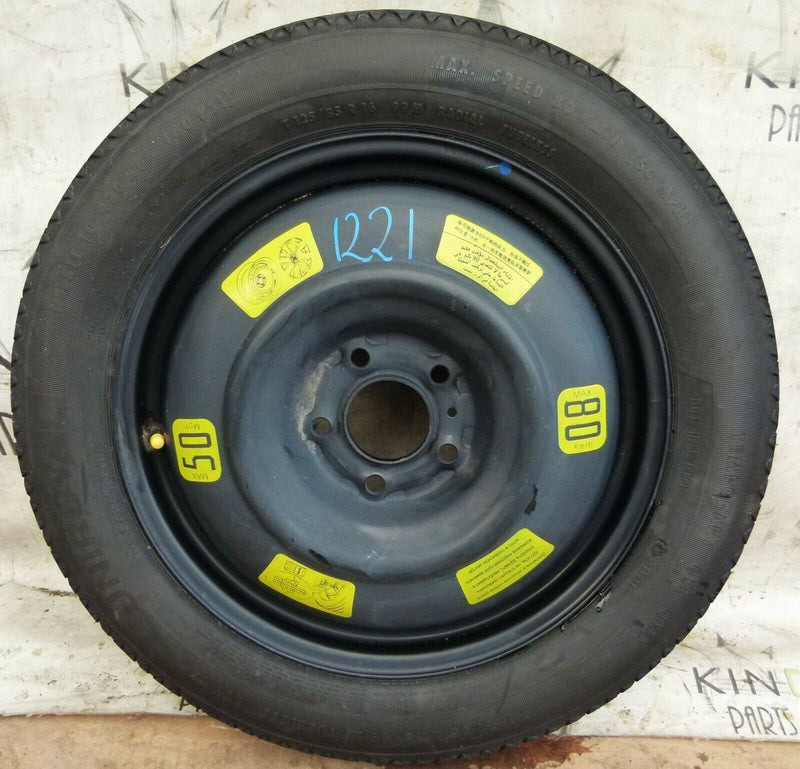 PEUGEOT 308 508 GENUINE SPARE WHEEL 16" 3.5BX16H2 ET32 TYRE 125/85 R16