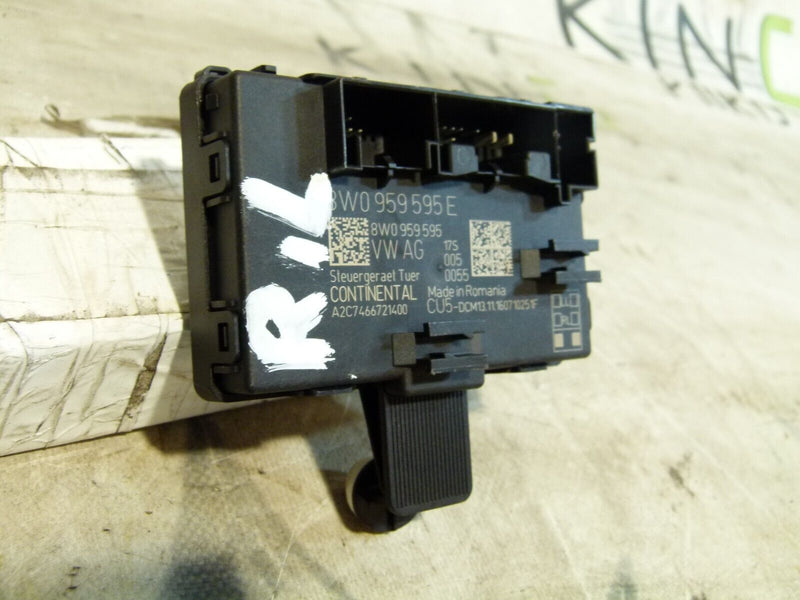 AUDI A4 S4 8W B9 2016-ON REAR LEFT SIDE DOOR CONTROL UNIT 8W0959595