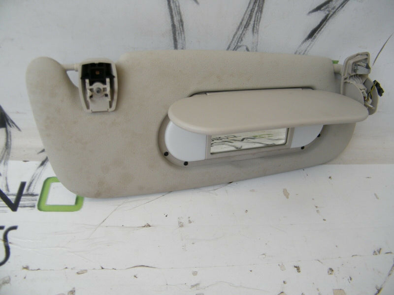 MINI ONE/ S/ COOPER F55/56 2014-ON RIGHT SIDE BEIGE SUN VISOR AND VANITY MIRROR