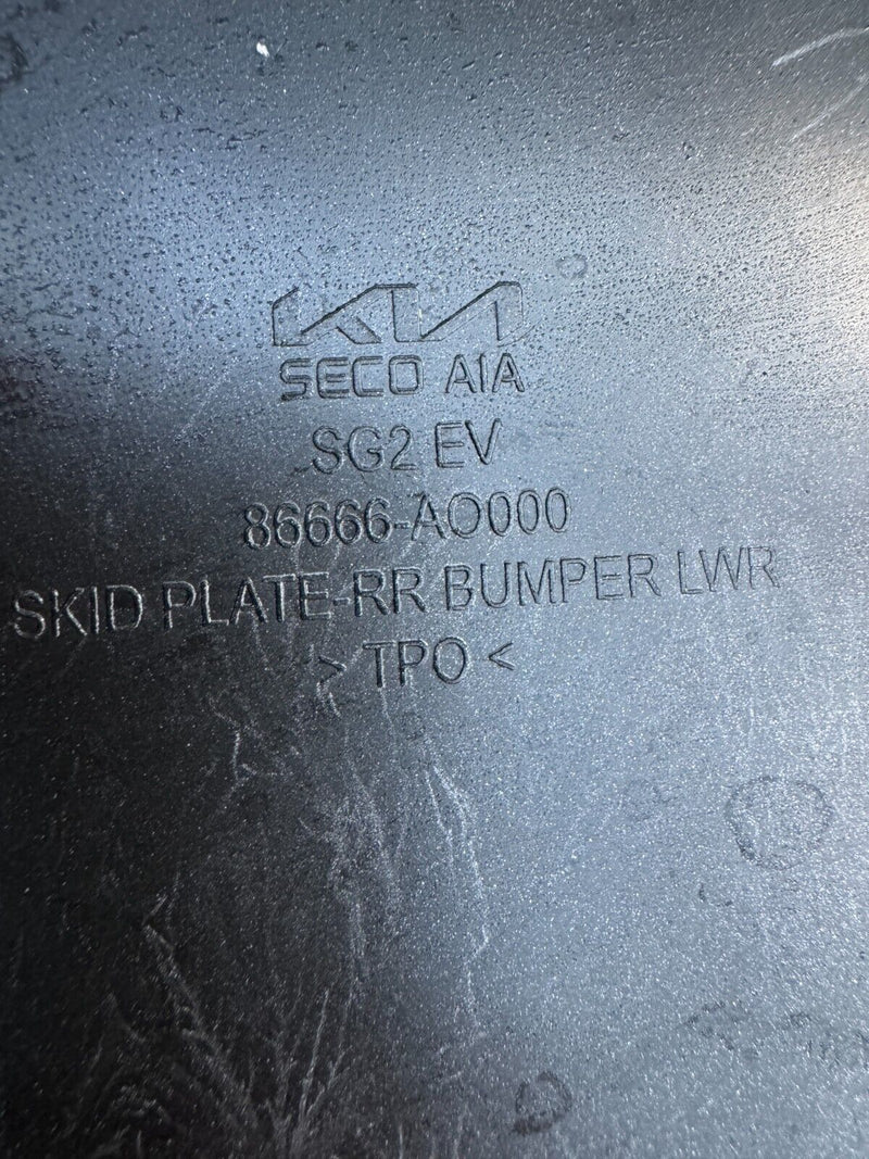 KIA NIRO 2019-2022 REAR BUMPER LOWER SECTION 86666-AO000