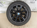 BMW  5/6 SERIES F10 F11  BLACK 8JX17" ALLOY WHEEL WITH TYRE GENUINE 6780720