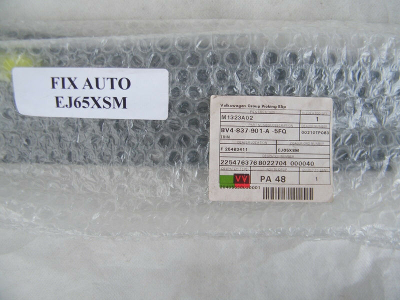 Audi A3 Sportback 2012-2017 Trim pillar b black-glossy n/s 8V4839901B 5FQ (VW01)