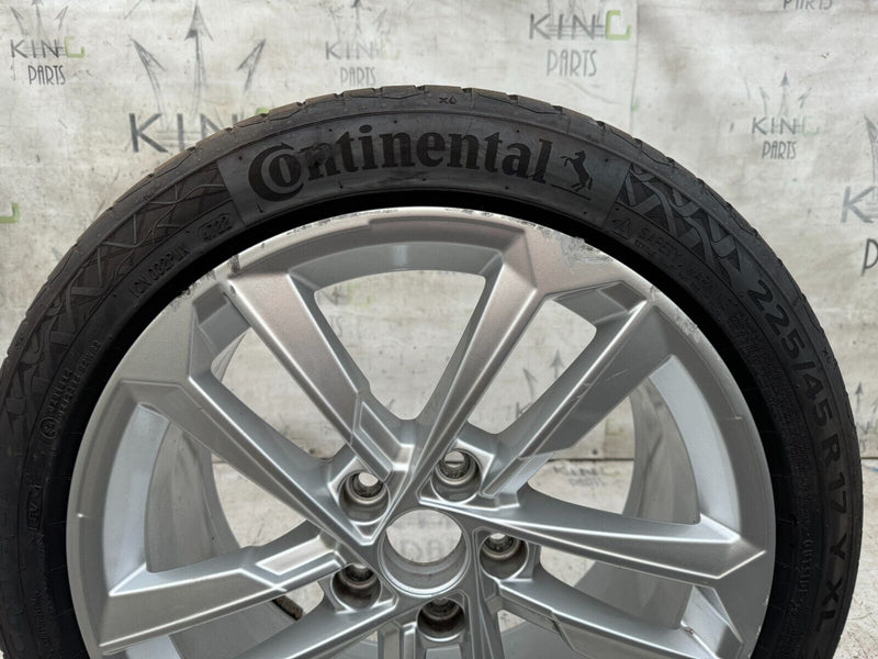 AUDI A3 8Y 2020- GENUINE ALLOY WHEEL RIM 17' 8Jx17H2 ET46 TYRE 225x45 R17