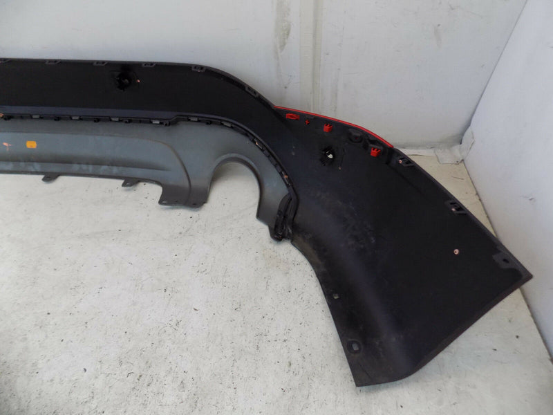 BMW X1 F48 2016 2017 BLACK REAR BUMPER GENUINE PDC & DIFFUSER 51127355271