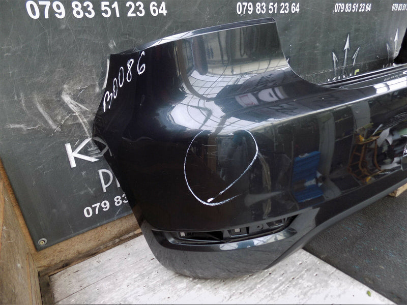 VW GOLF MK6 VI 2008-2012  BLACK REAR BUMPER GENUINE 5K6807421E