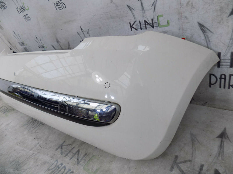 FIAT 500 C391 2007-2013 WHITE REAR BUMPER GENUINE 735425627