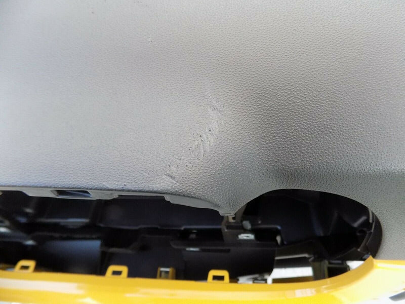 FIAT 500 2015-ON DASHBOARD BLACK-YELLOW GENUINE 735625085 KING PARTS