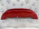 FIAT 500 SPORT 2016-ON FACELIFT FRONT BUMPER RED BADGE TRIM 735619571