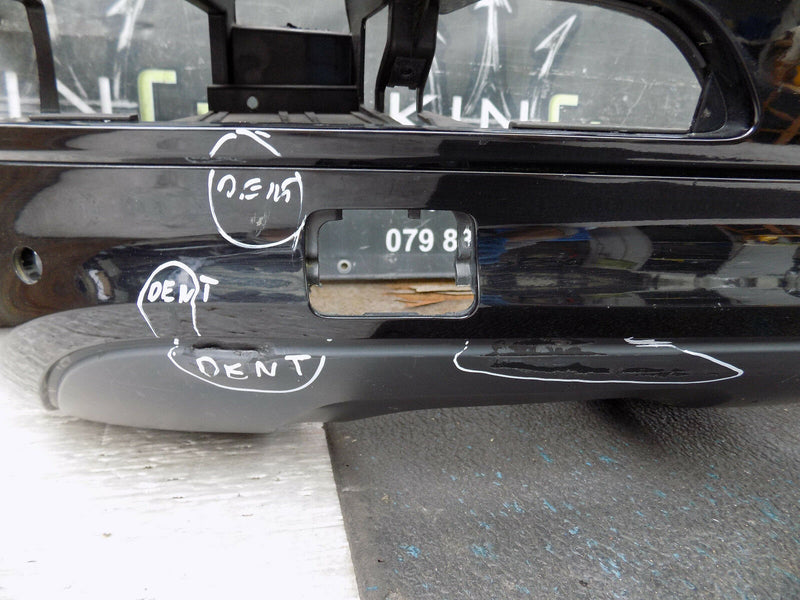AUDI Q3 2011 2012 2013 2014 BLACK REAR BUMPER GENUINE & DIFFUSER (B0087)