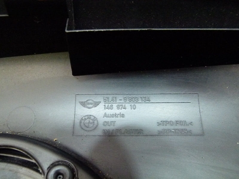 MINI COUNTRYMAN R60 2010-2014 REAR RIGHT DOOR CARD COVER GENUINE 9800786