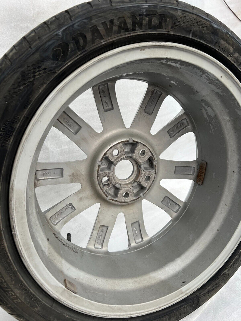 MAZDA 3 18" ALLOY WHEEL & TYRE 215/45/18  7J ET50 9965337080A