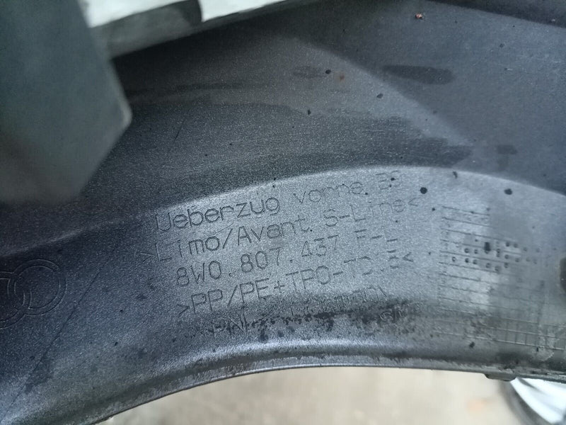 AUDI A4 S4 S LINE B9 2015-2019 FRONT BUMPER GENUINE 8W0807437 F-L