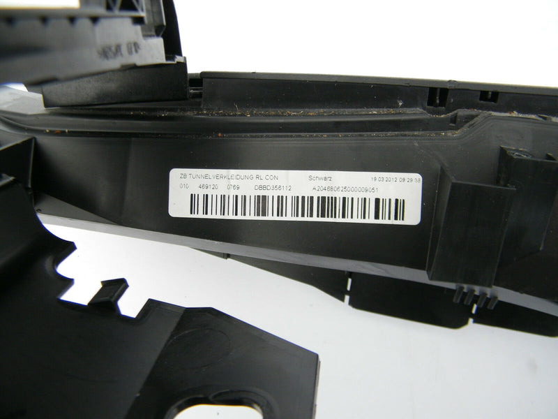 MERCEDES C-CLASS W204 2011-2014 GENUINE BLACK CENTRE CONSOLE PLASTIC A2046806250