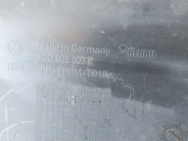 VOLKSWAGEN PASSAT B8, FRONT LOWER BUMPER SKID PLATE, 2015+, 3G0805903E.