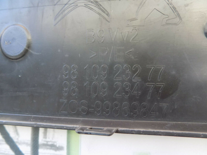 PEUGEOT PARTNER TEPEE FACELIFT 2015-2017 BLACK FRONT BUMPER 9810923377