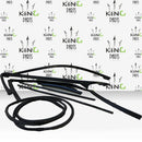 BMW 5 SERIES E60 M5 2003-2010 FRONT LEFT DOOR TRIM STRIP MOULDING SEAL KIT