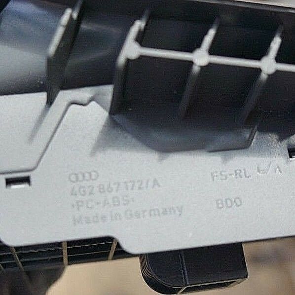 AUDI A6 (C7/4G) 2012-ON DRIVERS SIDE HANDLE + WINDOW & MIRROR SWITCHES 4G2867172