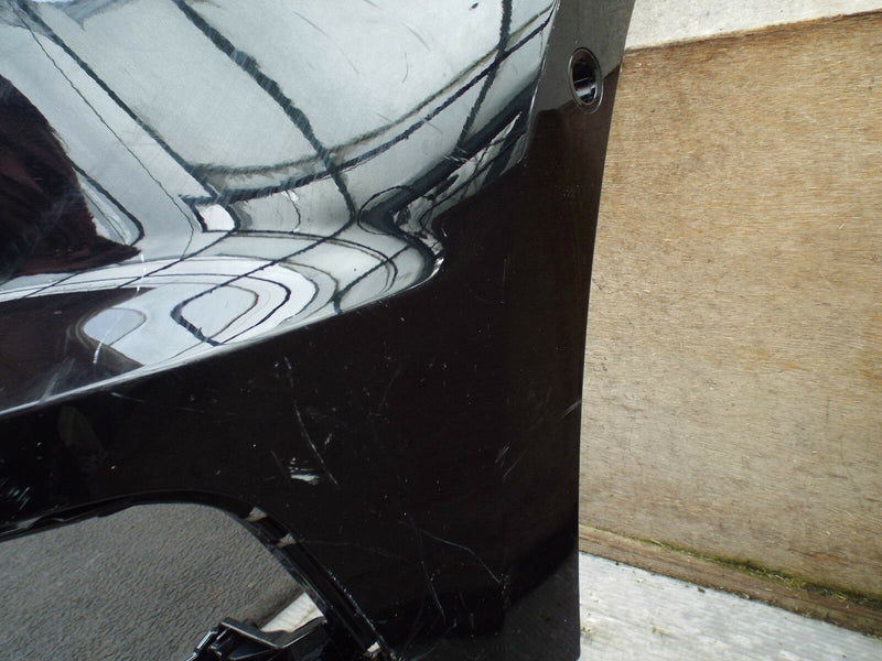VW GOLF MK7 R LINE 2013-ON FRONT BUMPER GENUINE BLACK PDC ASSIST