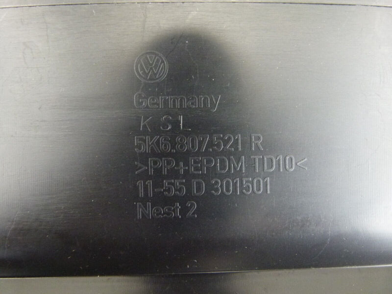 VW GOLF VI MK6 2008–2013 REAR BUMPER LOWER DIFFUSER GENUINE 5K6807521R