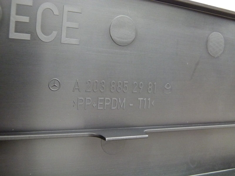 MERCEDES C W203 2001–2007 FRONT LICENSE PLAT BRACKET GENUINE A2038852981