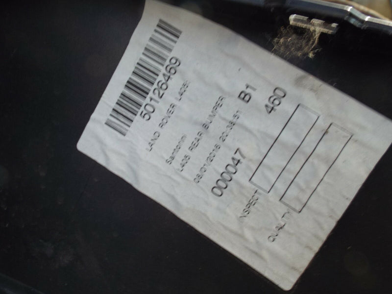 Range Rover Vogue L405 2012-2016 Rear Bumper Genuine Black (A7165) CK52-17D781-A