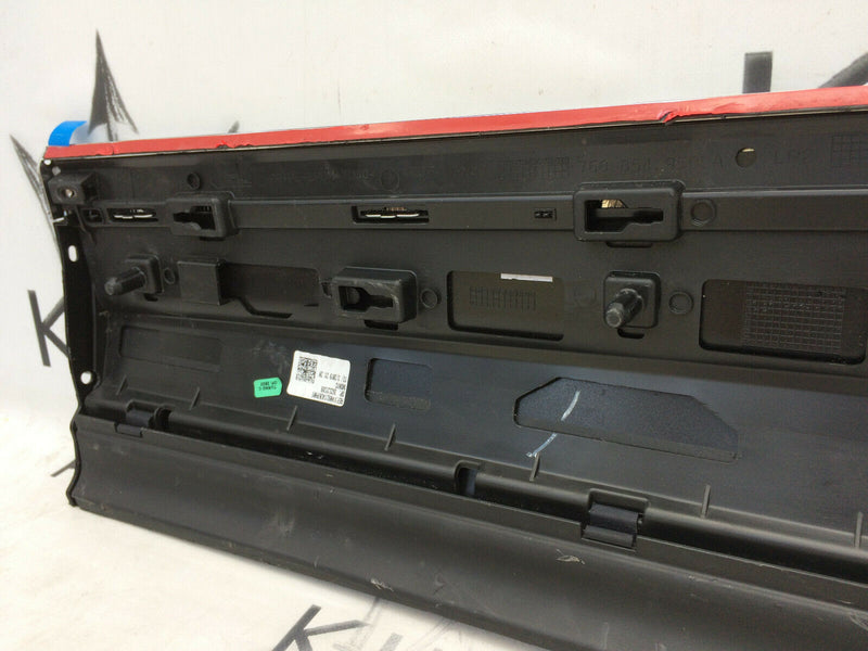 VW TOUAREG CR 7 MK3 2018> REAR DOOR PANEL RIGHT SIDE TRIM MOULDING 760854950