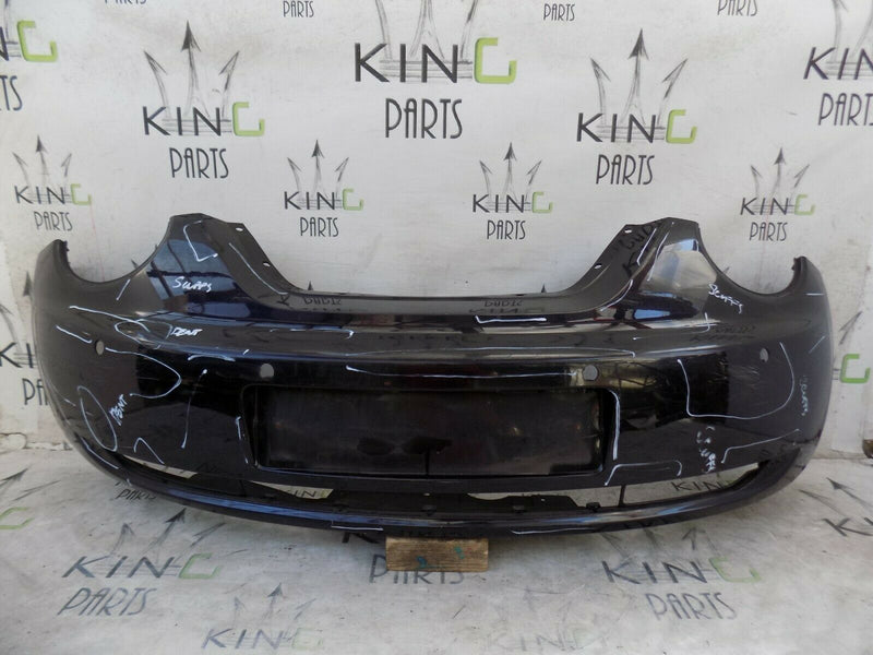 VW BEETLE 2006-2010 BLACK REAR BUMPER GENUINE 1Y0807421