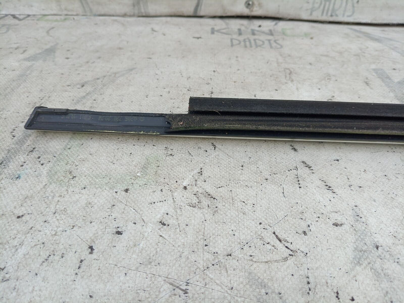 MERCEDES W205 C CLASS 14-21 FRONT RIGHT WINDOW SEALING RAIL CHROME A2057202024 #
