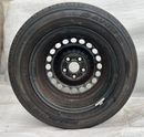 VW TRANSPORTER T5 T6 16" STEEL RIM & TYRE 205/65/16C 6.5J ET51 7H8601027D
