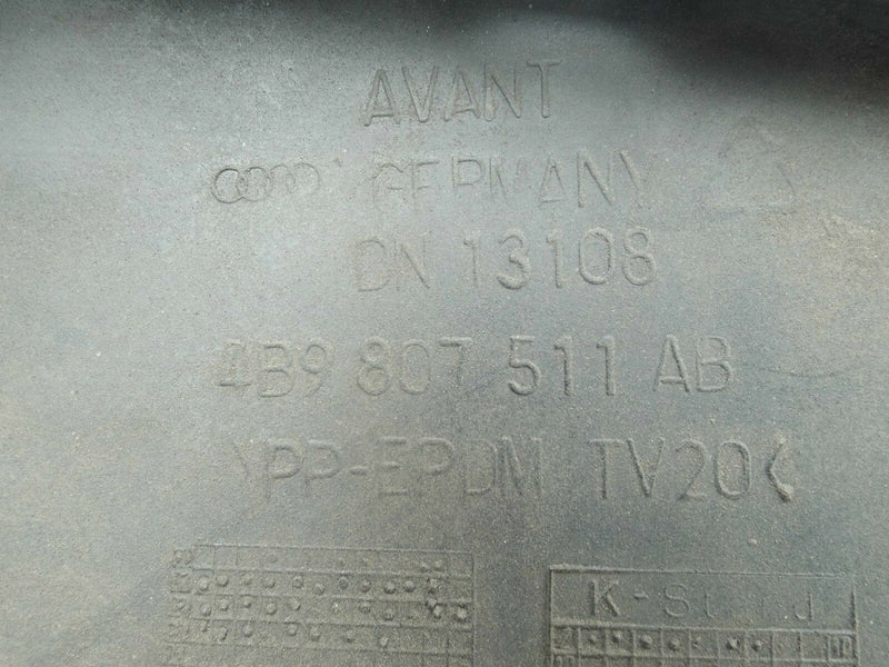 Audi A6 C5 1997-2004 Estate 4B9 807 511 AB Rear Bumper Black Genuine (3509)