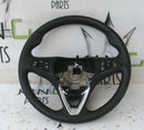 VAUXHALL CORSA E 2014-ON MULTIFUNCTION LEATHER STEERING WHEEL 453798480