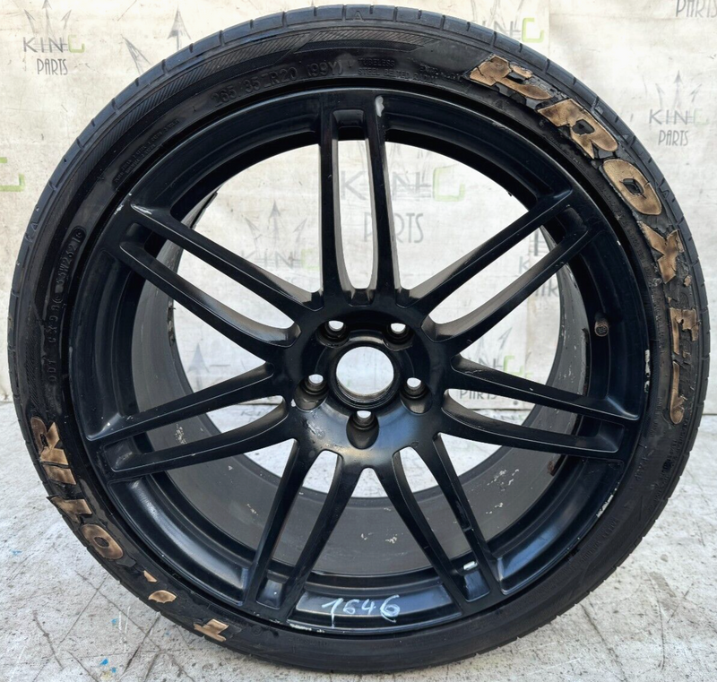 AUDI A8 D3 4H GENUINE ALLOY WHEEL RIM 20' 9Jx20H2 ET37 & TYRE 265/35 R20