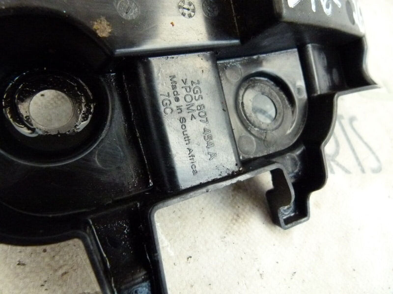 VW POLO MK6 2017-ON REAR BUMPER RIGHT MOUNT BRACKET GENUINE 2GS807454