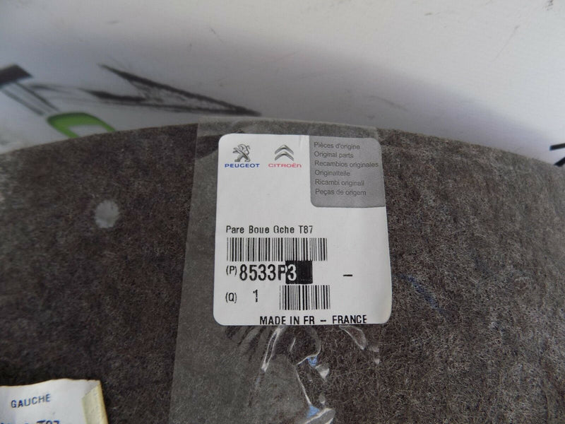 PEUGEOT 5008 REAR LEFT WHEEL INNER ARCH LINER SPLASH GUARD