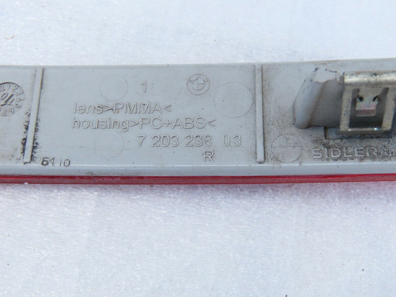 BMW 5 Series F10 2010-2014 Pre LCI Bumper Reflector Rear Right 7203238 /S10-53