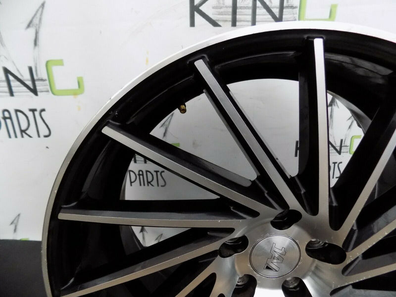 18'' INCH 1AV ALLOY WHEEL 18X 8J ET42 BLACK POLISH RIM