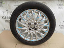 FIAT 500 15" INCH RIM ALLOY WHEEL WITH TYRE 6JX15 ET35 SILVER 52009577
