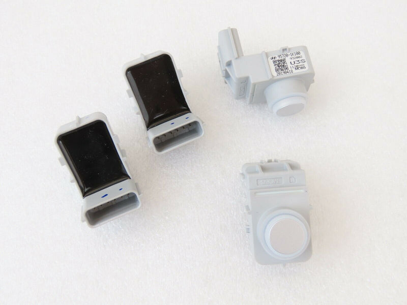 HYUNDAI ix20 GENUINE SET 4 PARKING PARK SENSOR PDC 6 PIN SILVER U3S 95720-1K100