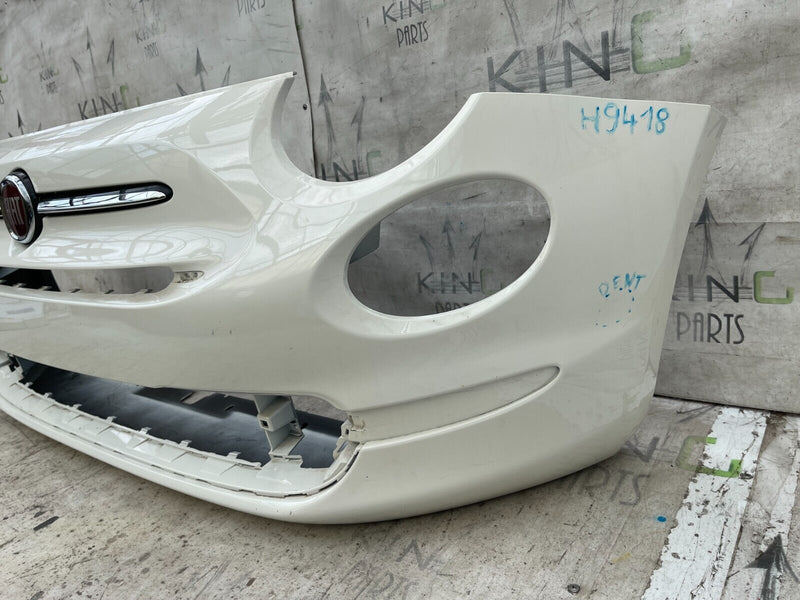 FIAT 500 LOUNGE FACELIFT 2015-23 FRONT BUMPER & TOP BADGE LOGO 735619491